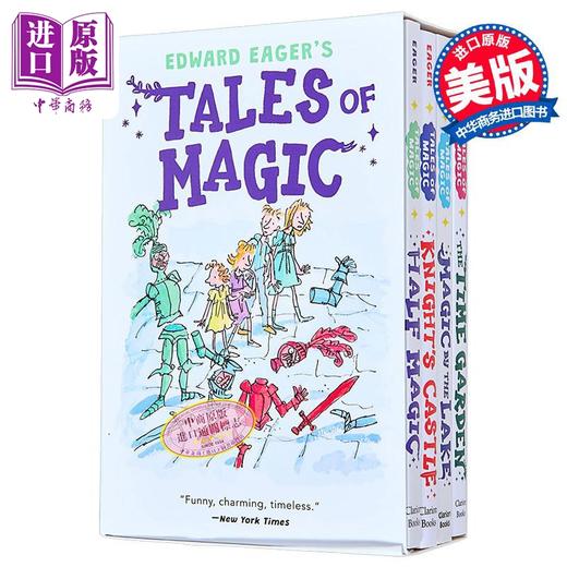 预售 【中商原版】魔法故事4册盒装 Tales of Magic Boxed Set 英文原版 儿童文学故事 青少年奇幻小说 经典魔法故事系列中学生阅读 商品图0