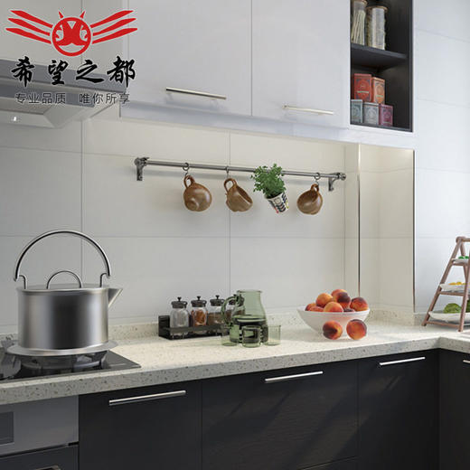 哑光墙砖灰色灰色卫生间仿古砖纯白色600地砖瓷砖300x600客厅厨卫 商品图1