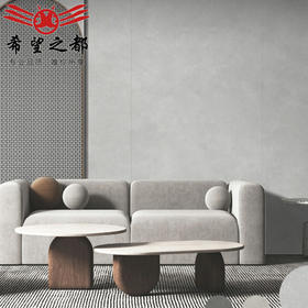 x9哑光1200x2侘寂风微光度背景墙400大板岩板瓷砖素色微水泥5别墅