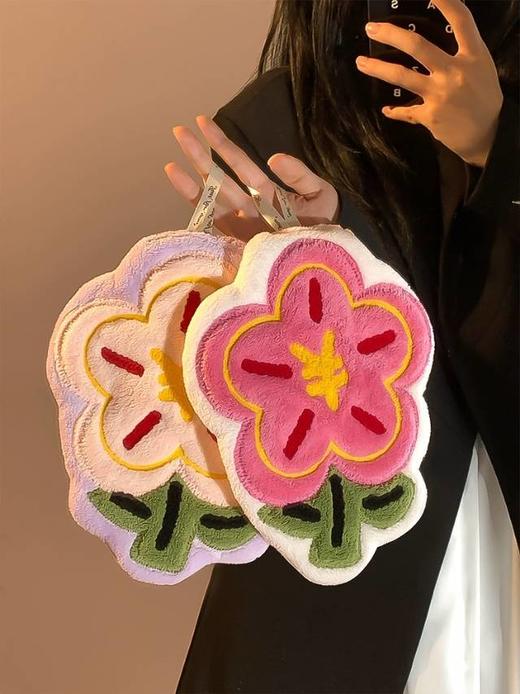【家居百货】送一朵有钱花【网红有钱花擦手巾加厚擦手巾】这款有钱花擦手巾真心推荐给仙女们！有钱花、招桃花、擦擦有钱花，实测好用！不起球不掉毛，手感也超级舒服~年年都会发 商品图3
