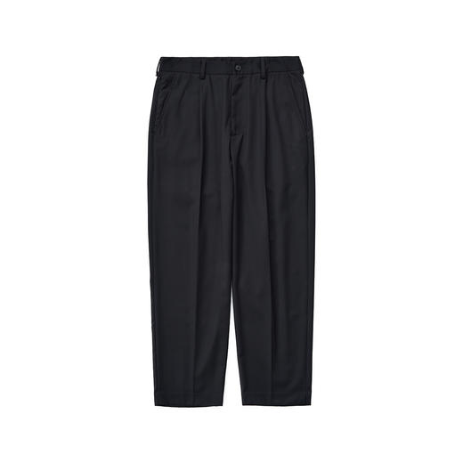 吃茶去chichaqu2024单褶抗皱休闲西裤宽松微锥垂感基础百搭 商品图5