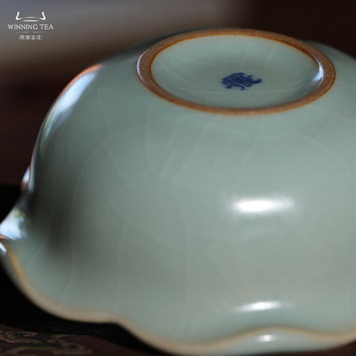 问鼎汝瓷收藏款天青开心杯 商品图4