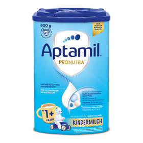 [保税区]德国 爱他美（Aptamil）婴儿配方奶粉易乐罐蓝罐 800g 1+段