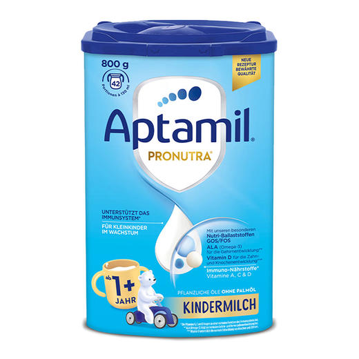[保税区]德国 爱他美（Aptamil）婴儿配方奶粉易乐罐蓝罐 800g 1+段 商品图0