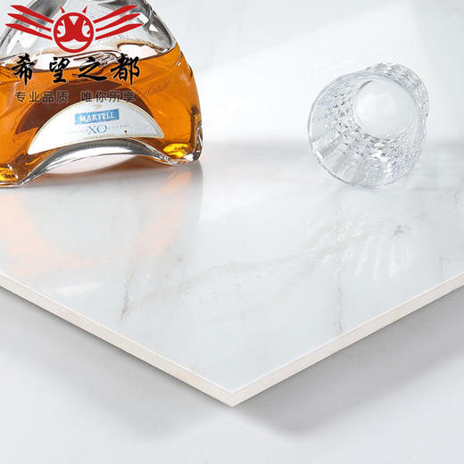 地砖灰白色之柔光都大理石客厅800x800瓷砖地板砖通体砖希望 商品图3