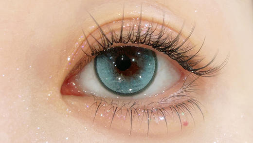 Papadox 青霜碧玉 月抛 2片 14.5mm 参考着色13.9 基弧8.6 含水42% 韩国进口 商品图3