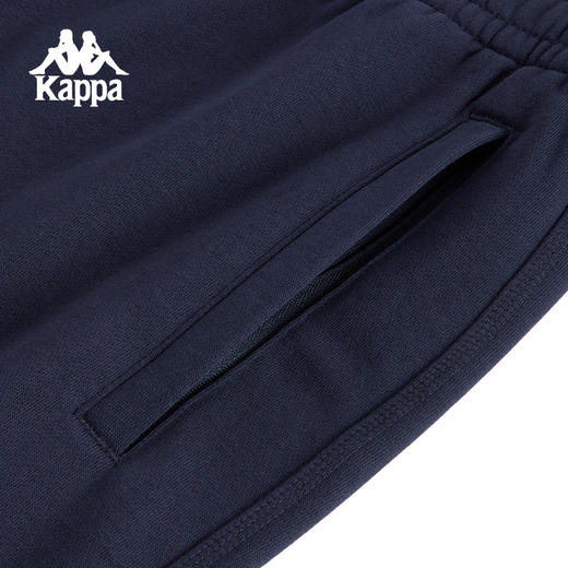 Kappa卡帕背靠背秋冬新款休闲运动长裤加绒束脚裤保暖针织裤男裤K0E72AK08 商品图2