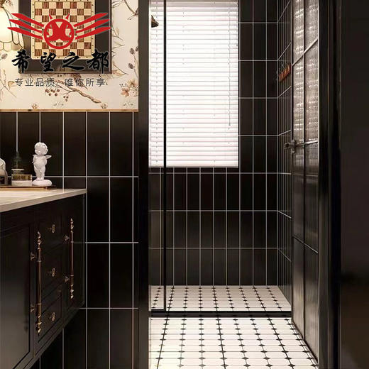 背景墙砖复古哑光小鸟花砖洗手间厕所300x600法式卫生间厨房花砖 商品图3