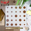 系墙砖柔光地砖壁纸圆点花清新卫生间暖色300x300阳台砖花砖厨房 商品缩略图3