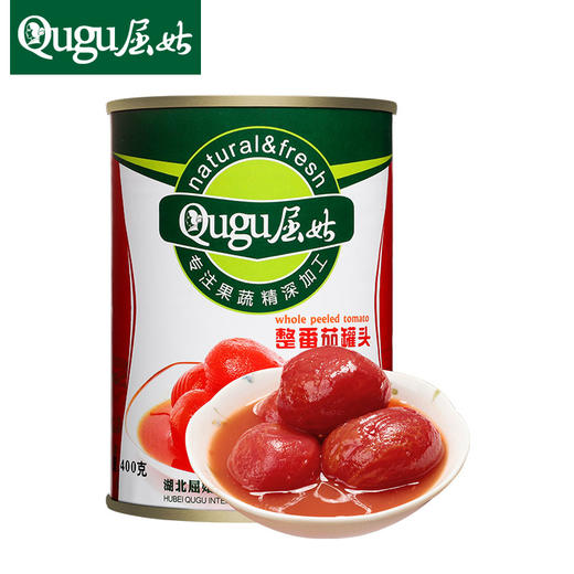 去皮整番茄罐头 400G*24 商品图0