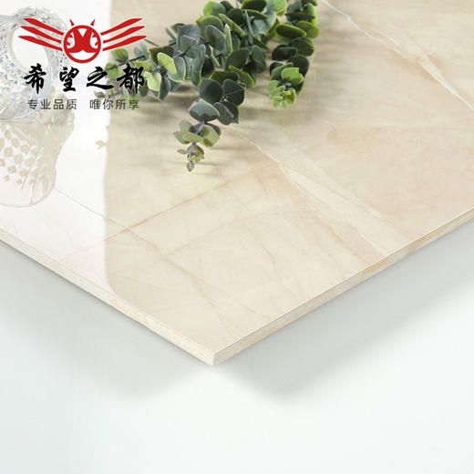 大理石希望通体瓷砖 负离子都800x800地砖地板品质暖色客厅黄色之 商品图3