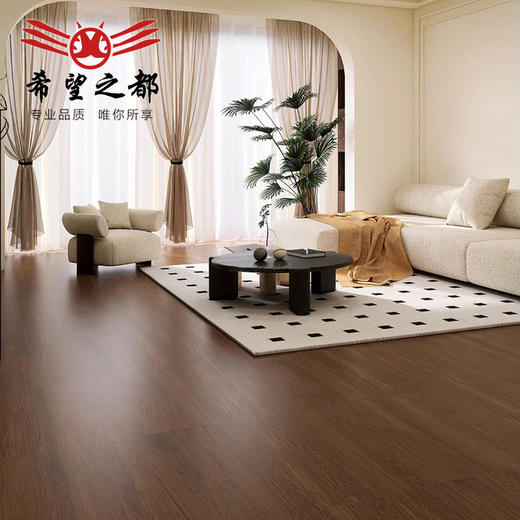 客厅风天鹅绒餐厅原木实木柔光木纹地板砖卧室750x1500mm瓷砖仿 商品图0