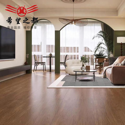 法式木纹原木800x800mm卧室天鹅绒地砖瓷砖地板砖柔光客厅 商品图2