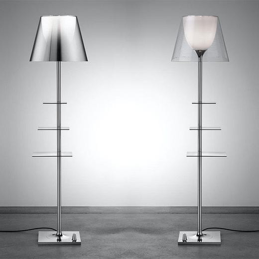 落地灯卧室书房客厅书架北欧意大利置物架落地灯床头创意设计师 商品图1