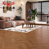 地板砖客卧室600x1200mm餐厅柔光木纹鱼骨纹瓷砖天鹅绒实木仿 商品缩略图2