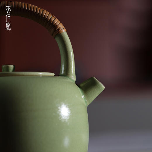 问鼎天石窑青汝小平安壶（缺货） 商品图2