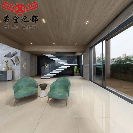 大1500别墅大理石柔光通体客厅地板砖750大板背景规格* 商品图2