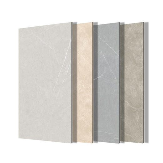 水泥侘寂风客厅750x1500奶油色地砖墙砖微 瓷砖哑光卫生间天鹅绒 商品图4