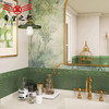 海基法式卫生间花砖厨房深林瓷砖复古墙砖地板砖300x1200布迷雾 商品缩略图2