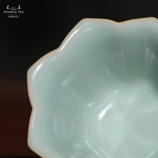 问鼎汝瓷收藏款天青玉莲杯 商品图2