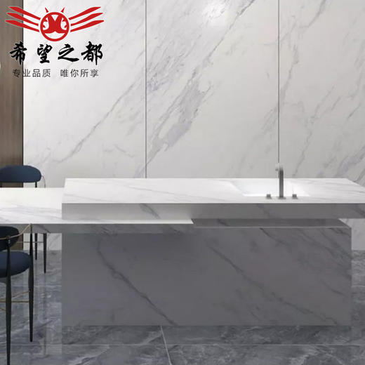 岩板大板电视1200X2现代连纹客厅x9背景墙瓷砖墙仿影视400大理石 商品图2