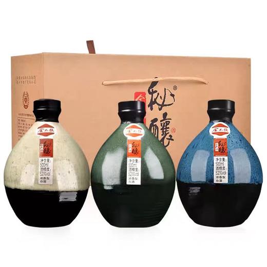 [白酒]金不换秘酿礼遇(1426年明窖)52度500ml*3瓶礼盒装(2018年灌装) 商品图0