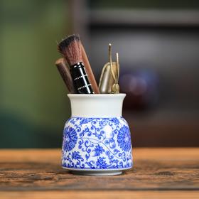 青花瓷茶道六君子