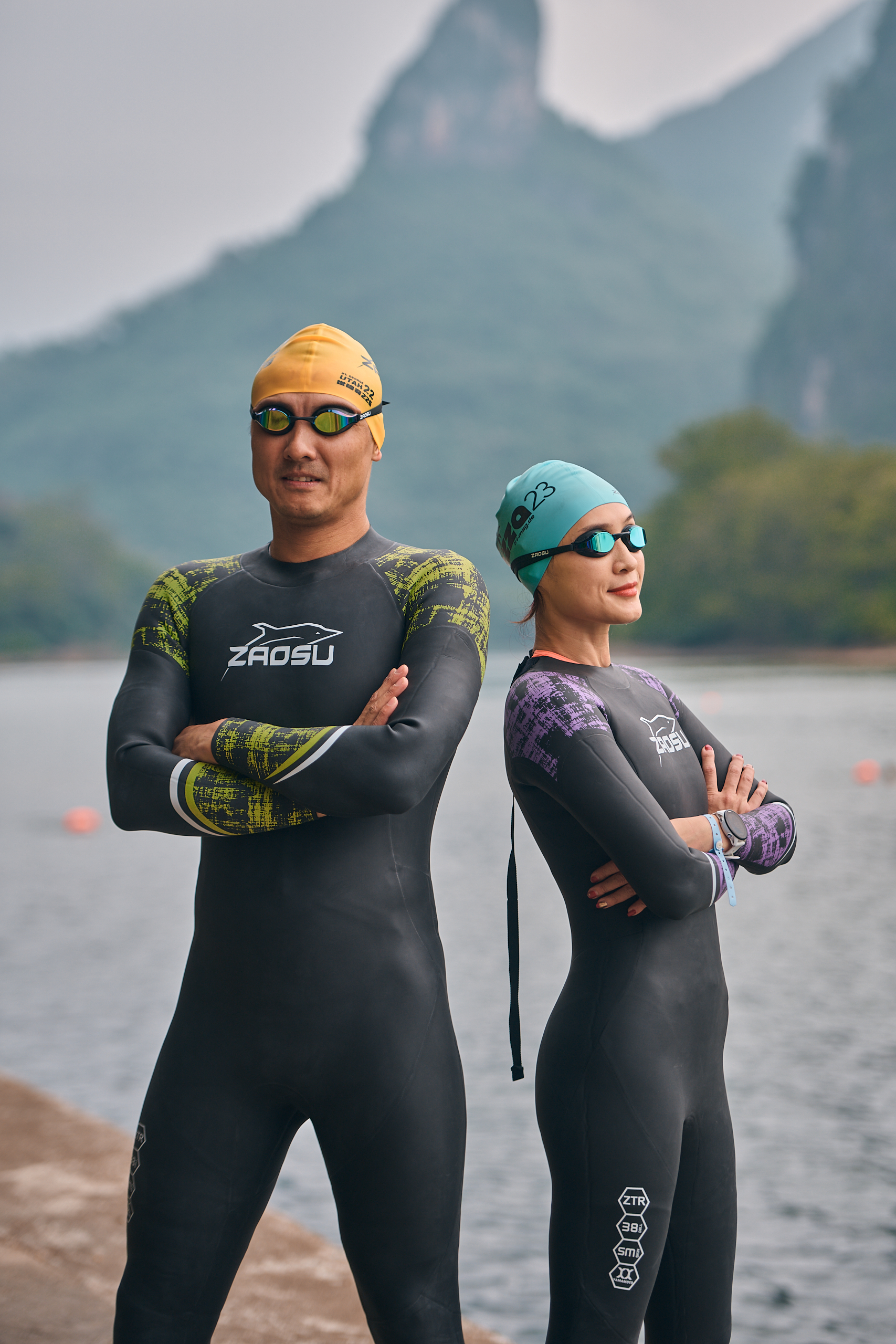 【新款】ZAOSU ZTR入门款胶衣德国胶衣铁人三项游泳防寒长袖男女胶衣