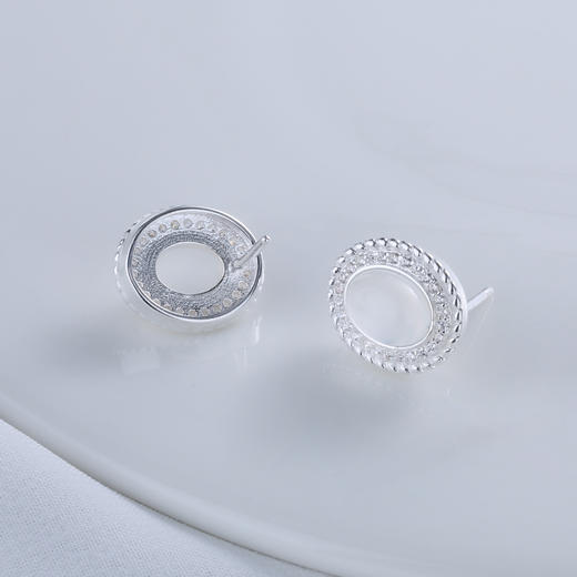 【宏艺珠宝】江南烟雨·银s925耳饰 商品图1