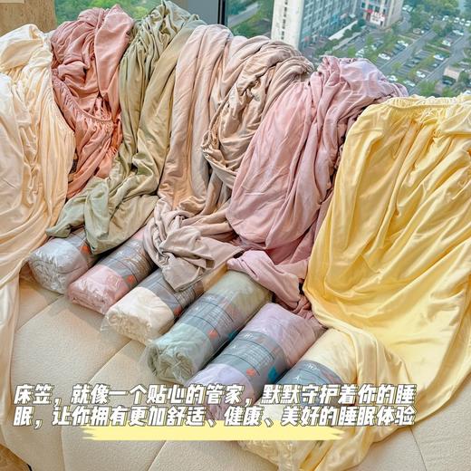 A类云柔单床笠牛奶针织棉床笠棕垫套罩子360度防滑床垫加高保护套_ym 商品图0