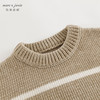 马克珍妮男童休闲条纹雪尼尔毛衣儿童针织衫2024年秋冬新款241706 商品缩略图4