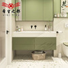 绿厨房地砖厕所水磨石牛油果300x600墙砖北欧瓷砖卫生间浴室奶油 商品缩略图3