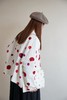 （5折）apuntob 大红点覆盆子茄红波点外套 商品缩略图10