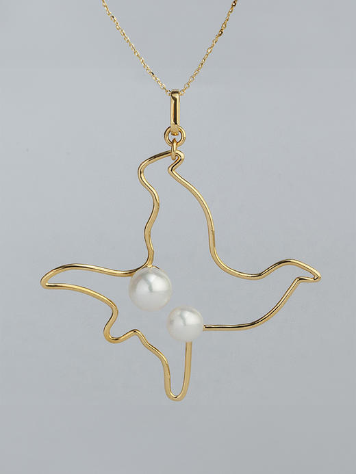 （RED）LUCINE 鹿鸣珠宝 |【艺术家系列】跳舞的女人吊坠 商品图2