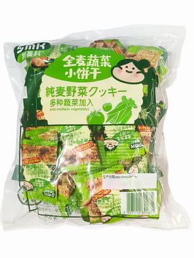 220g斯曼科全麦蔬菜小饼饼