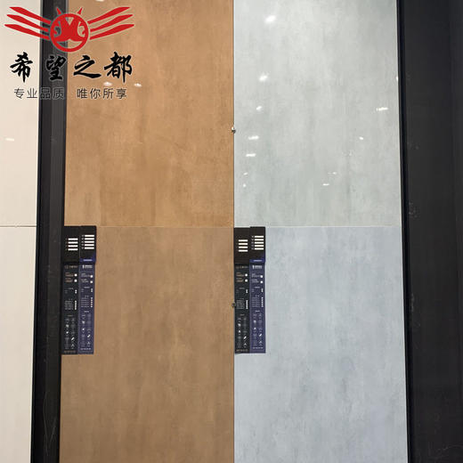 1200mm侘寂风砖墙微别墅砖餐厅600卫生间客厅瓷砖柔光地水泥素色* 商品图2