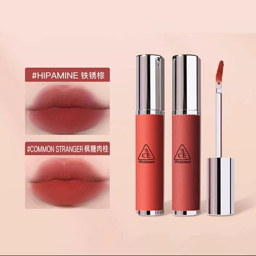 3CE STYLENANDA 柔雾唇泥 
|官价119¥ 秋冬焦点唇妆拿捏氛围感  奶唇泥质感软糯丝滑 商品图2