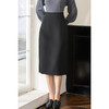 剩S 米思阳2025秋季新款职业ol通勤直筒半身裙简约显瘦包臀裙女款4086 商品缩略图0