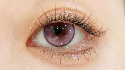 Papadox 薰衣紫雾 月抛 2片 14.5mm 参考着色13.9 基弧8.6 含水42% 韩国进口 商品图3