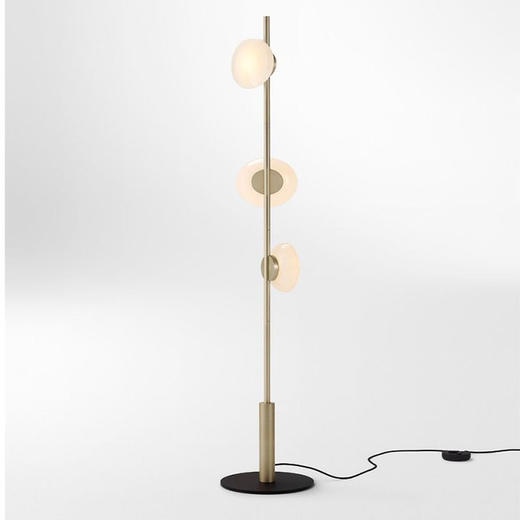 落地灯艺术后现代个性玻璃款北欧卧室三头客厅轻奢书房设计师装饰 商品图3