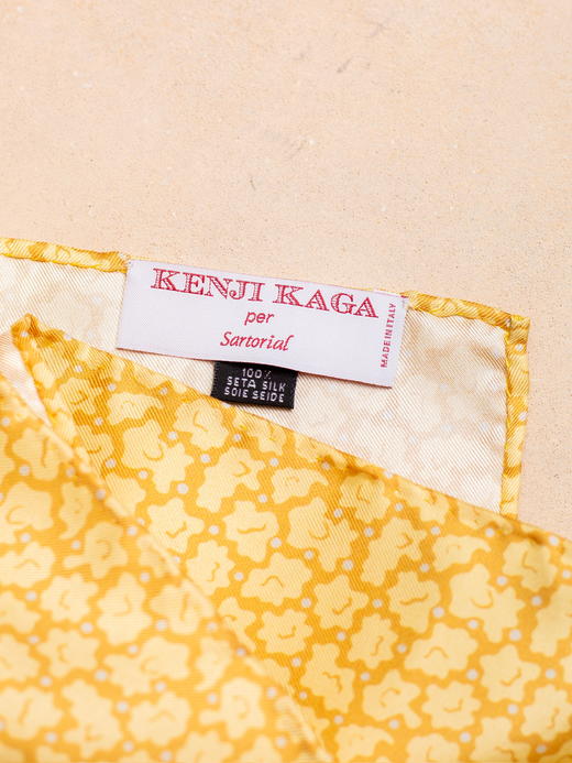 Kenji Kaga 口袋巾 商品图1