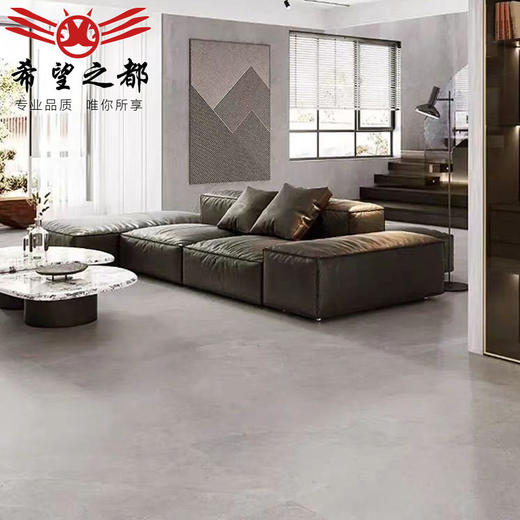 800X800mm现代仿古大理石餐饮店客厅奶茶店水磨石瓷砖纹理服装店 商品图2