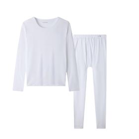 【舒美棉单面】SCHIESSER德国舒雅男士舒美棉单面圆领保暖秋衣打底套装65/16140W