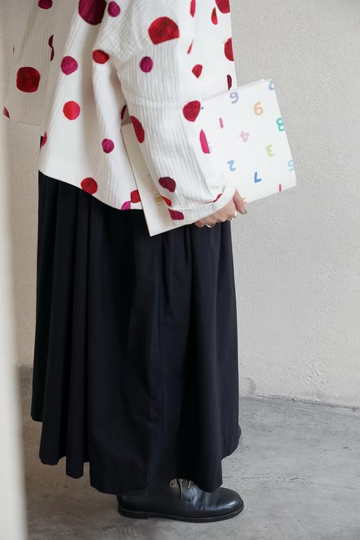 （5折）apuntob 大红点覆盆子茄红波点外套 商品图11