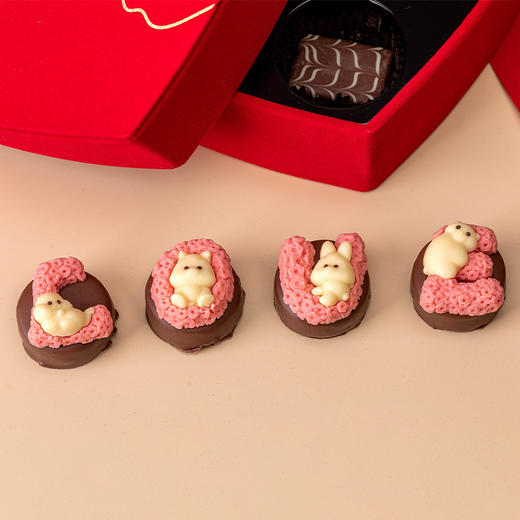 【女神节】巧克巧蔻 LOVE巧克力礼盒 120g 商品图1