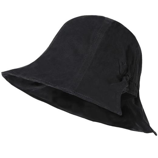 CACUSS帽子秋冬季渔夫帽女弹性大头围防晒遮阳帽显脸小纯棉太阳帽PM230385 商品图4