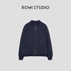 ROMI STUDIO“美式复古”*棉雾面磨毛立领宽松夹棉外套 431W9175 商品缩略图0