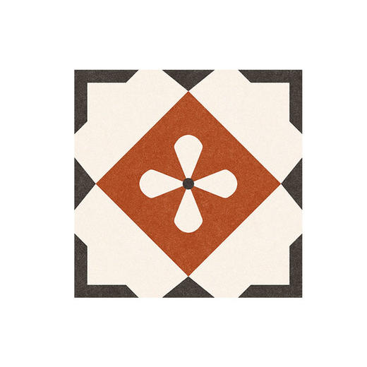 瓷砖小法式地板砖复古阳台300X300卫生间哑光全瓷厨房花砖 商品图4