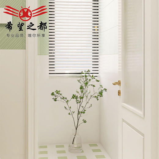 牛油果墙砖地砖厨房卫生间复古瓷砖浴室厕所法式纹花砖绿佛山鱼骨 商品图1