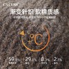 CACUSS 帽子女秋冬2024毛线帽渐变保暖字母时尚加厚针织帽大头冷帽防寒ZZ240641 商品缩略图3